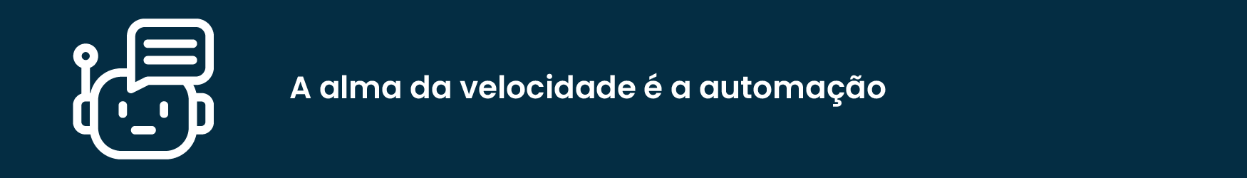 Velocidade no atendimento é fundamental!