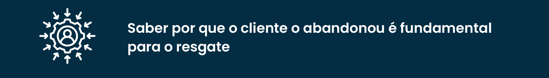 Resgate de cliente: Você consegue fazer com eficiência?