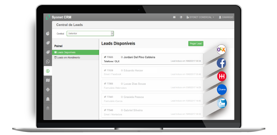 Como é o tratamento  de leads da sua concessionária? sabia que o CRM Syonet pode ajudar você nisso 