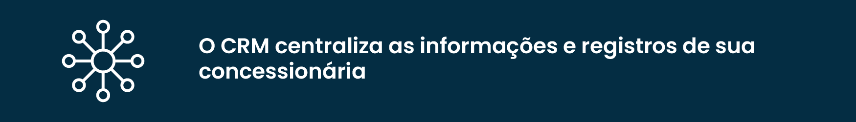 Sua concessionária tem um CRM para trabalhar com seguros e consórcios?